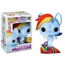CHASE Funko POP! My Little Pony Movie - Rainbow Dash Sea Pony Vinyl Figure 10cm