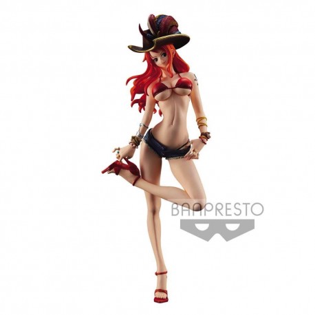 Banpresto One Piece Flag Diamond Ship Figurine Nami 25cm Dream Of Figure