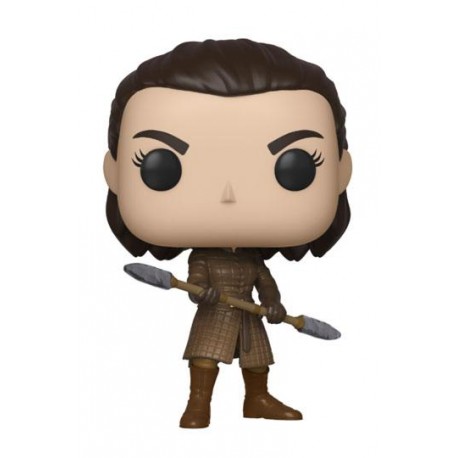 funko pop Game of Thrones Television Vinyl figurine Arya w/Two Headed Spear 9 cm