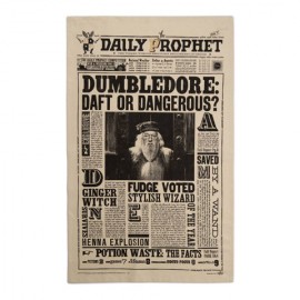 Torchon - The Daily Prophet - Dumbledore: Daft or Dangerous?