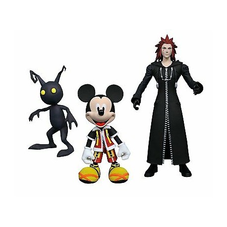 Kingdom Hearts Select série 1 assortiment packs 3 figurines 18 cm SORA DUCK SOLDIER