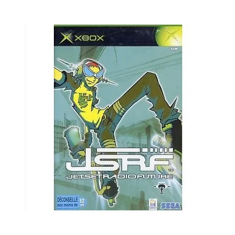 retro gaming jeu video occasion xbox : JSRF jet set radio future
