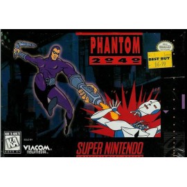 retro gaming jeu video occasion super nintendo : phantom 2040