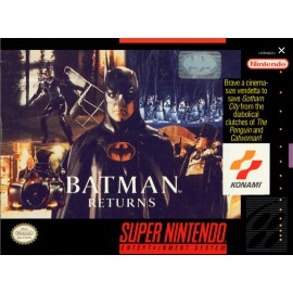 retro gaming jeu video occasion super nintendo : Batman Returns
