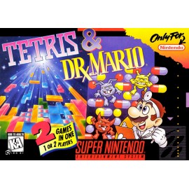 retro gaming jeu video occasion super nintendo : TETRIS DR MARIO