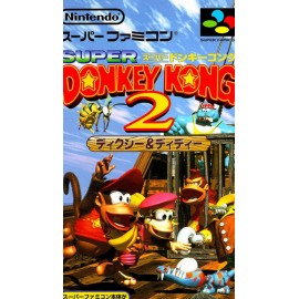 retro gaming jeu video occasion super famicom : donkey kong 2