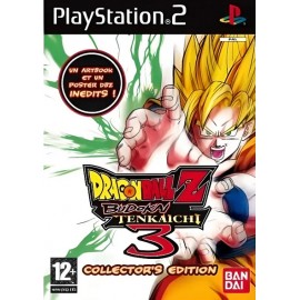 retro gaming jeu video occasion ps2 : dragon ball Z budokai tenkaichi 3 collector's edition