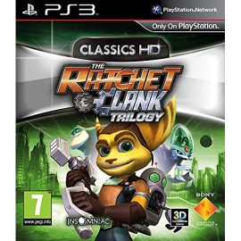 retro gaming jeu video occasion ps3 : classic HD the ratchet et clank trilogy