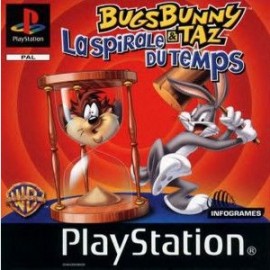 retro gaming jeu video occasion ps1 : bugs bunny taz la spirale du temps