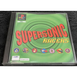 retro gaming jeu video occasion ps1 : super sonic racers