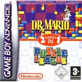 retro gaming jeu video game boy advance : dr mario puzzle league