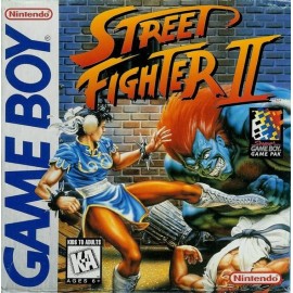 retro gaming jeu video game boy : Street Fighter II