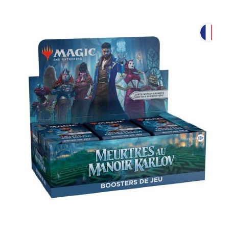 Magic The Gathering : Meurtres au manoir Karlov - Pack d'avant-première FRANCAIS