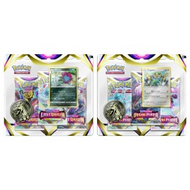 Pokémon jcc - epée et bouclier - pack blister de 3 boosters origine perdue FRANCAIS