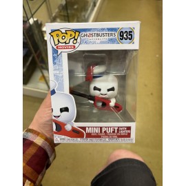 GHOSTBUSTERS AFTERLIFE POP! Games Vinyl figurine mini puft with lighter 9 cm