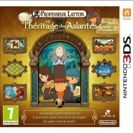 retro gaming jeu video NINTENDO 3DS : Professeur Layton et l'héritage des Aslantes 3DS