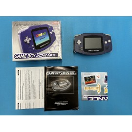 console nintendo game boy advance boite + notice