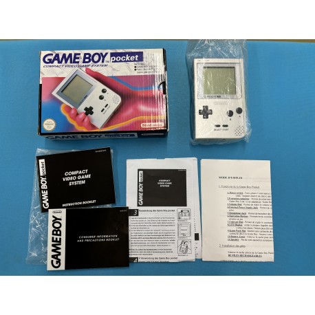 console nintendo game boy pocket boite + notice