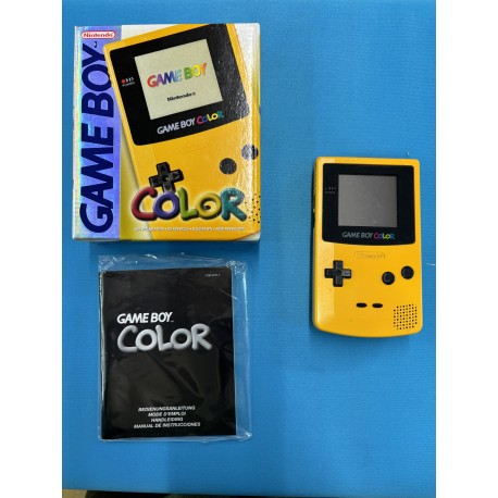 console nintendo game boy color violette francais boite + notice