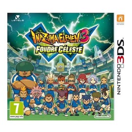 retro gaming jeu video NINTENDO 3DS : inazuma eleven 3 foudre céleste