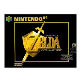 retro gaming jeu video occasion nintendo 64 : zelda the legend of ocarina of time