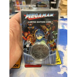 MEGA MAN : LIMITED EDITION COIN SILVER EDITION NEUF/NEW