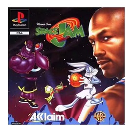 retro gaming jeu video occasion ps1 : space jam