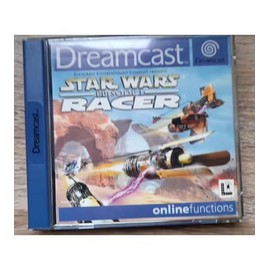 retro gaming SEGA dreamcast : star wars episode 1 racer