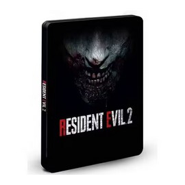 jeu video de ps4 : resident evil 2 steelbook