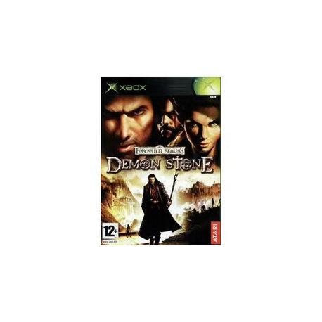 retro gaming jeu video occasion xbox : forgotten realms demon stone