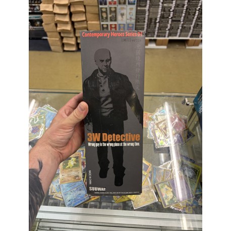 Figurine poupée CONTEMPRARY HEROES SERIE 01 3W DETECTIVE SUBWAY
