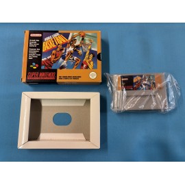 retro gaming jeu video occasion super nintendo : super tennis