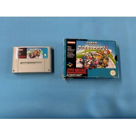 retro gaming jeu video occasion super nintendo : mario kart