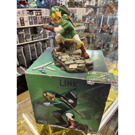 First 4 Figures Zelda Ocarina Of Time Adult Green Tunic Link Original F4F