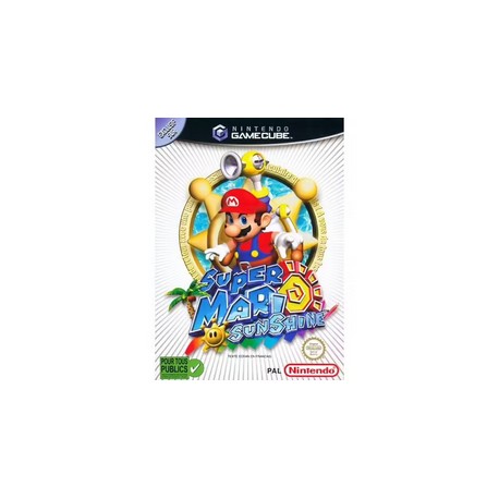 nintendo game cube / mario power tennis / boite / notice / PAL/ FRANCAIS