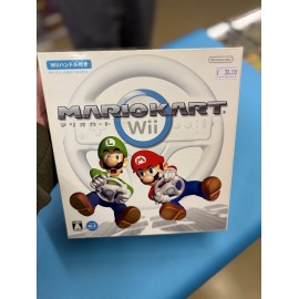 jeu video occasion WII : mario kart WII avec volant